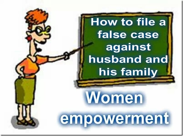 how to file false case woman blackboard